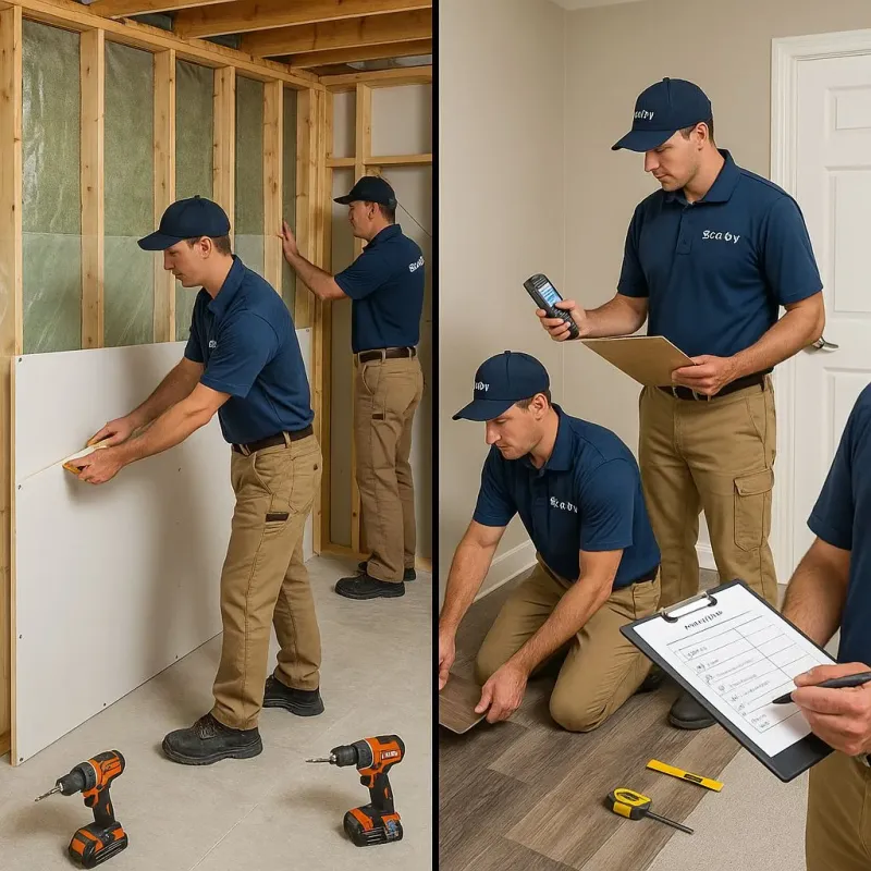 Repairs and Reconstruction process in Elkader, IA